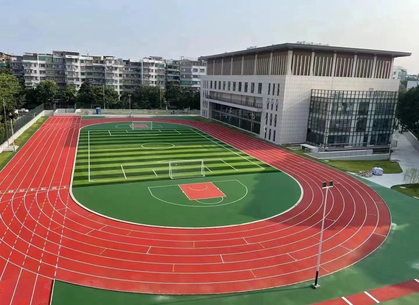 岳阳市塑胶跑道塑胶篮球场 - 厂家